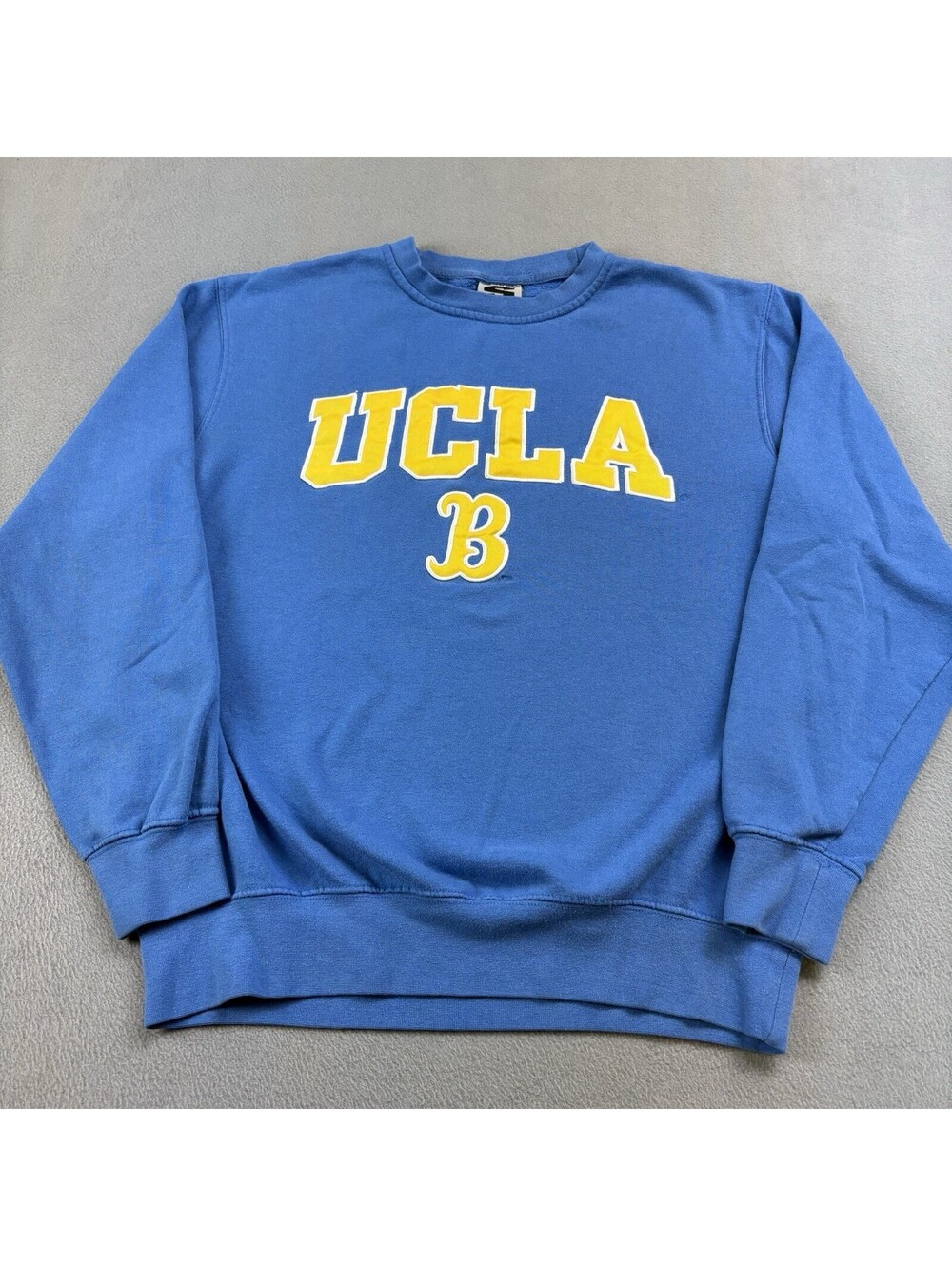 Y2K UCLA University Of California Crewneck Sweatshirt Size Small Blue